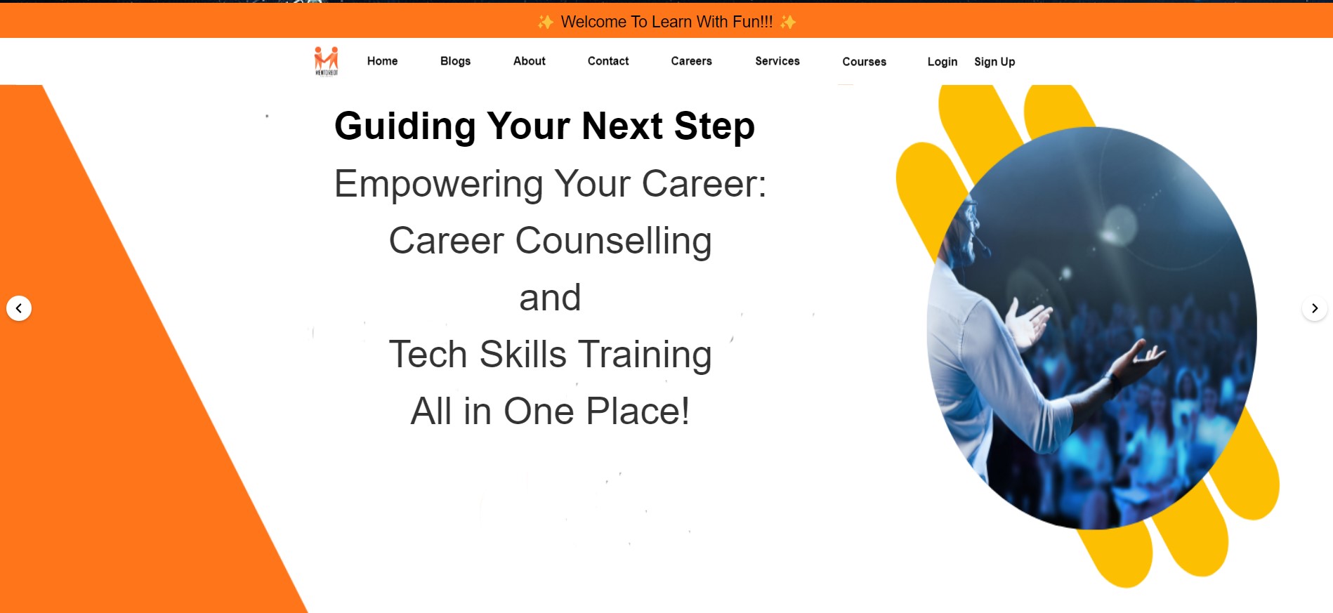 Mentor Bot Website